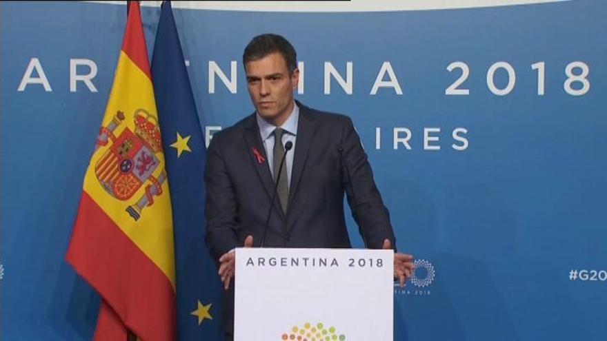 Pedro Sánchez subraya que los encausados del 'procés' tendrán "un juicio justo"