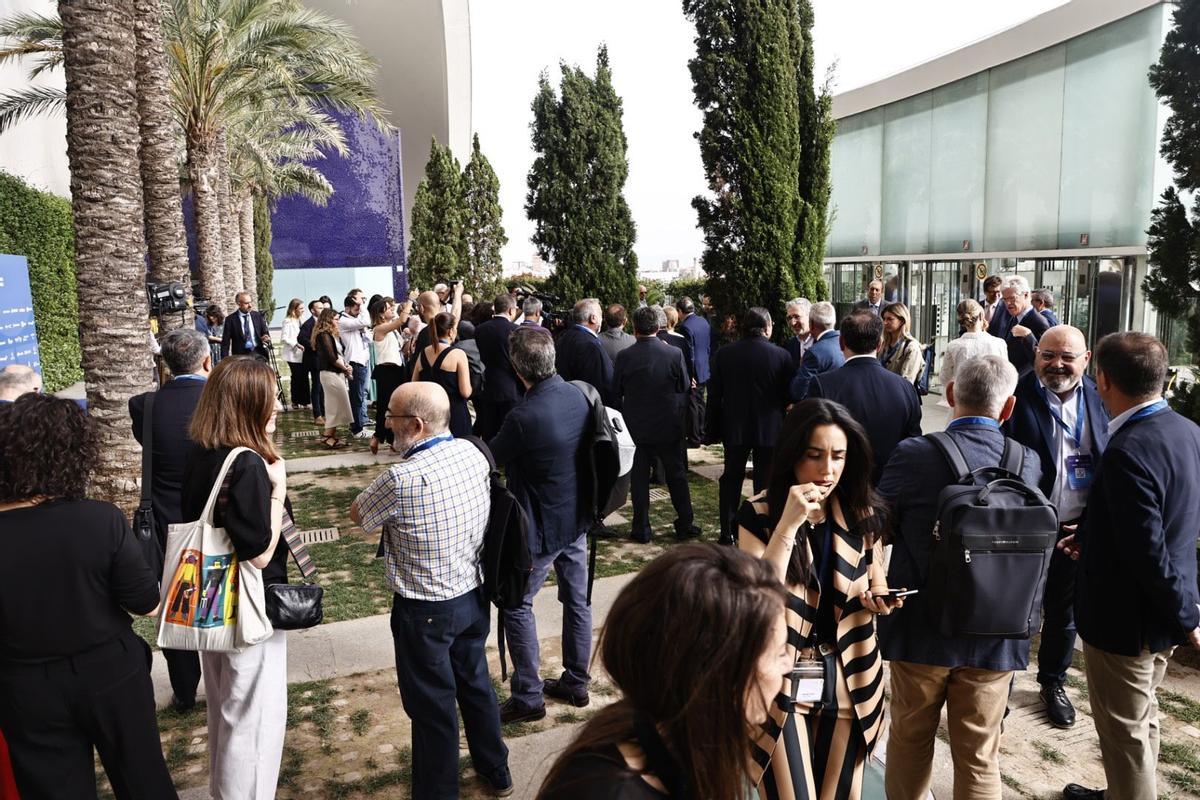Ambiente en la segunda jornada del Foro del Mediterráneo