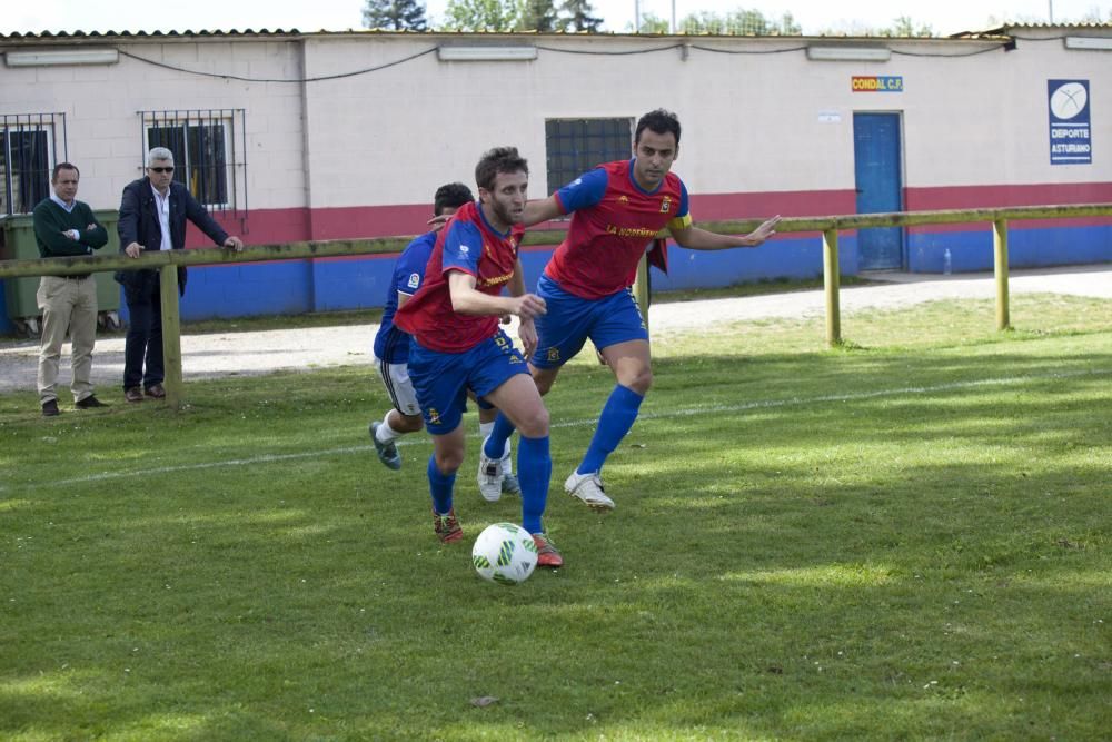 El partido entre el Condal y el Oviedo B