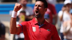 Tenis individual masculino: Novak Djokovic - Dominik Koepfer