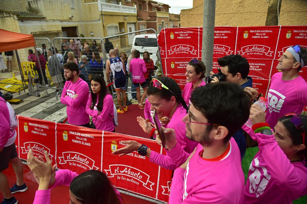 Llegada del triatlón de Fuente Álamo (I)