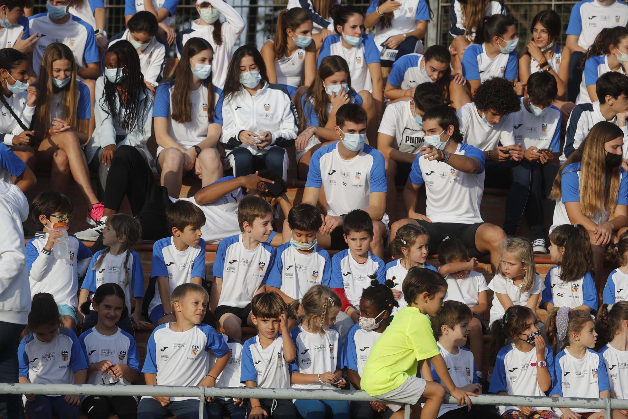 Presentación  de la escuela del Valencia Club Atletismo