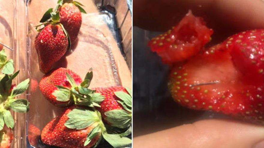 Australia investiga la aparición de agujas dentro de fresas - Faro de Vigo