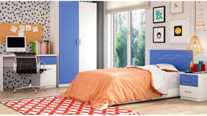 10 claves para amueblar una habitación juvenil pequeña