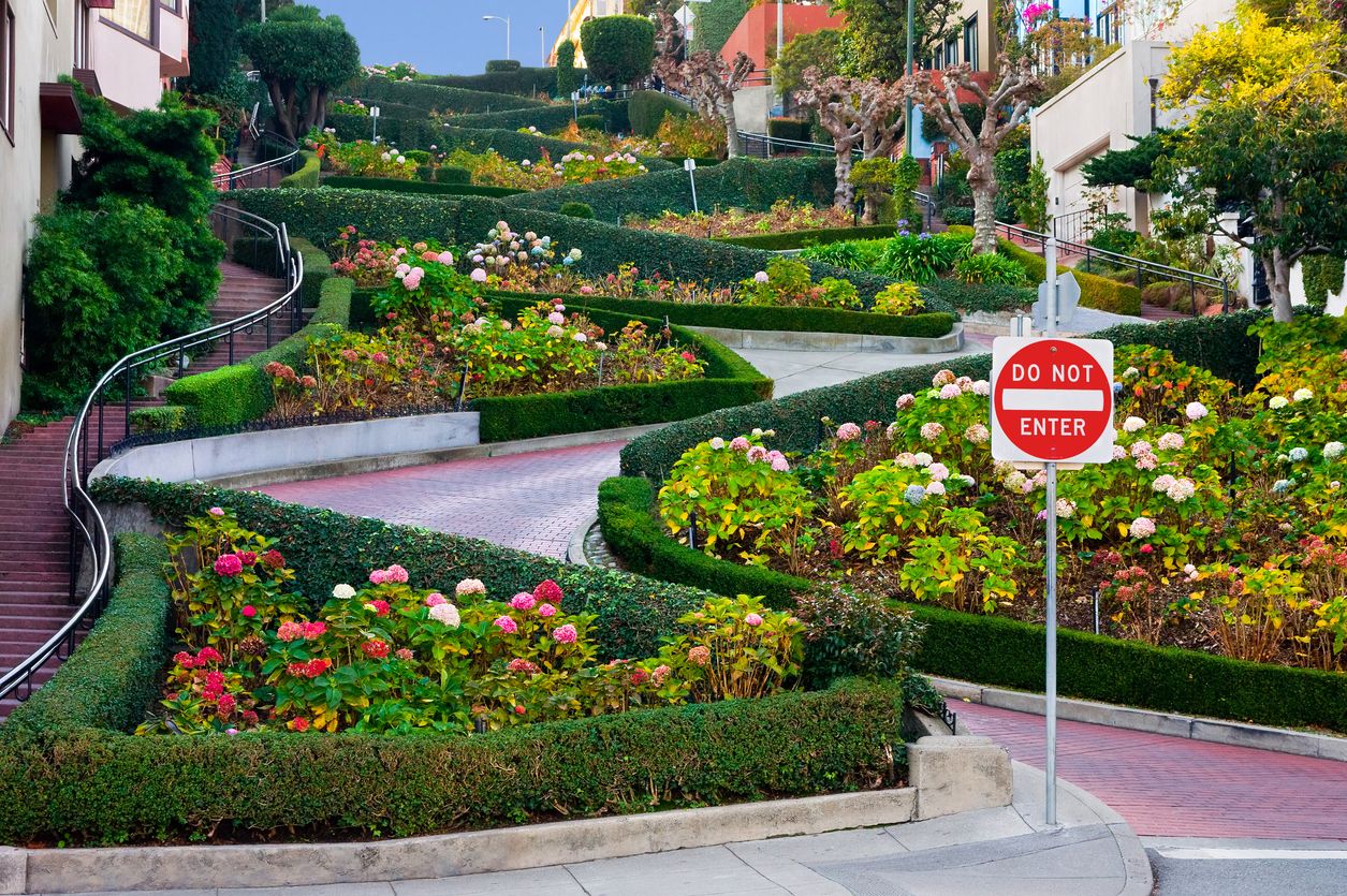 Lombard Street en San Francisc