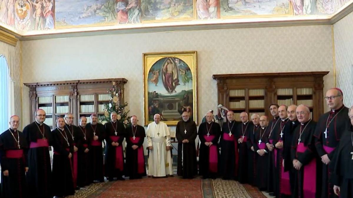 El Papa recibe al obispo de Ourense en el Vaticano | FDV