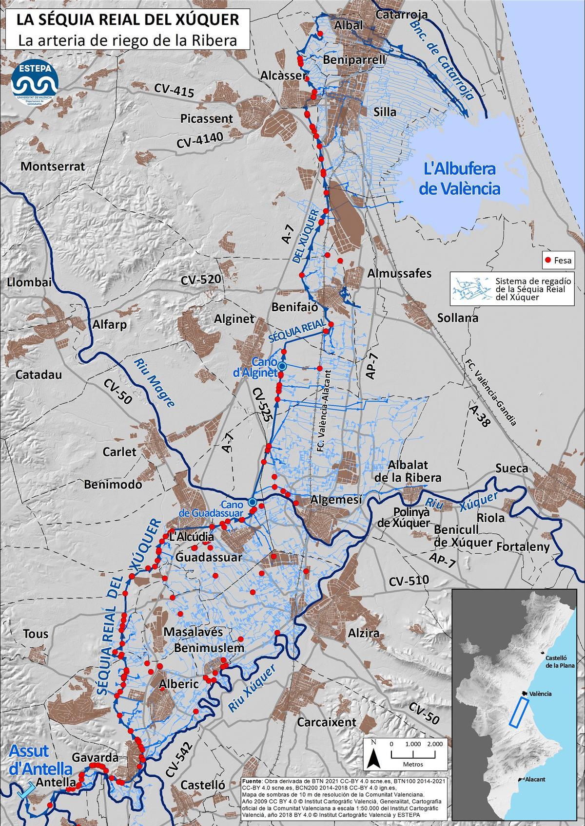 Séquia Reial del Xúquer.