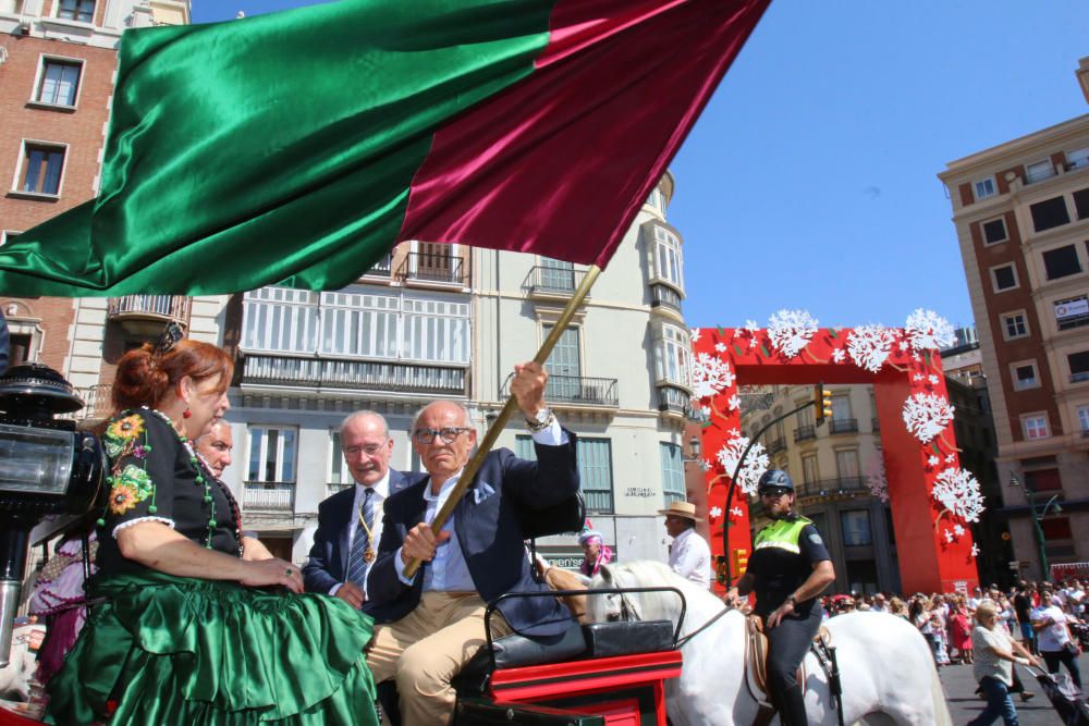 Ofrenda floral a la Patrona de Málaga