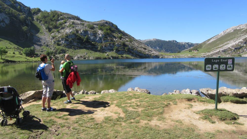 Los Lagos de Covadonga, espectaculares