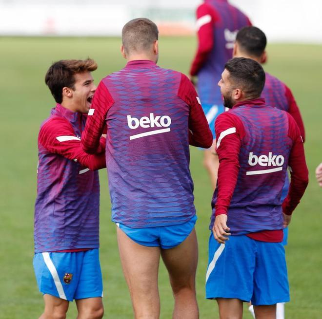 Las mejores imágenes del entrenamiento de hoy del Barça en Alemania