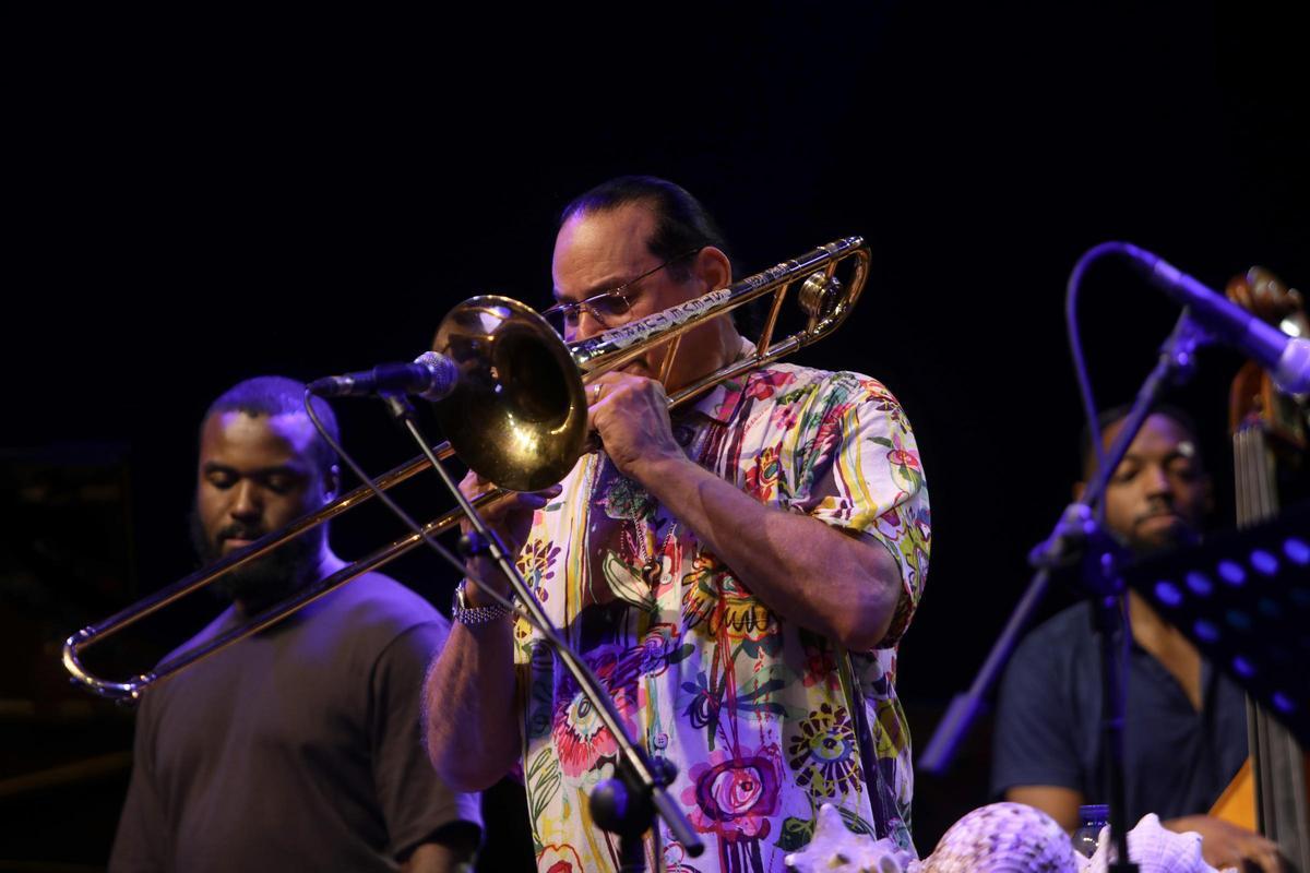 Steve Turre Sextet en el festival Jazz San Javier