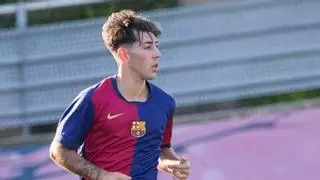 La lesión de Dani Rodríguez, la nota preocupante en el Barça Atlètic