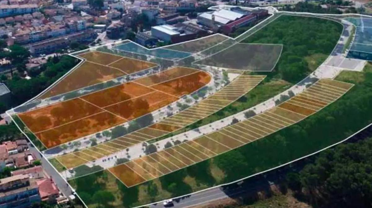 El sector de la Closa del Llop a desenvolupar.