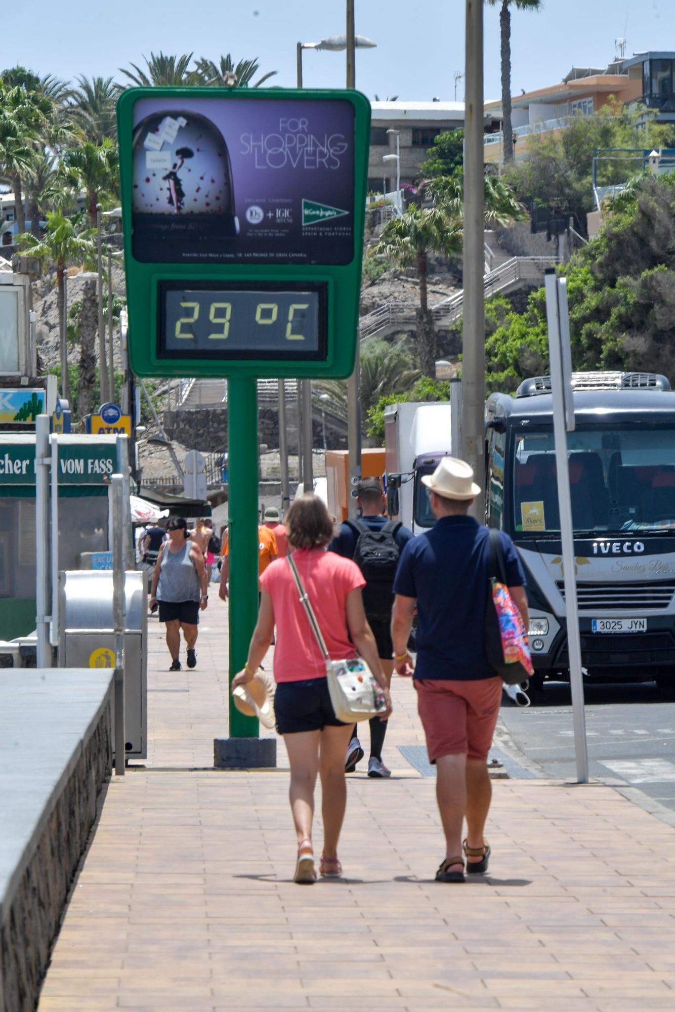 Ola de calor en Gran Canaria (16/07/2021)