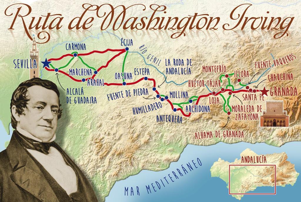 Ruta, Washington Irving