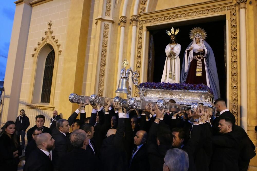 Misa del Alba del Cautivo y la Virgen de la Trinidad.
