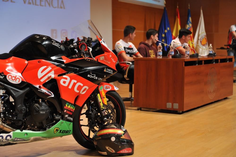 Equipo de motociciclismo de la UPV