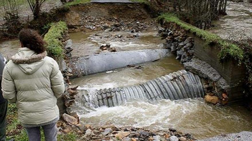 El temporal de lluvia sigue castigando a Galicia