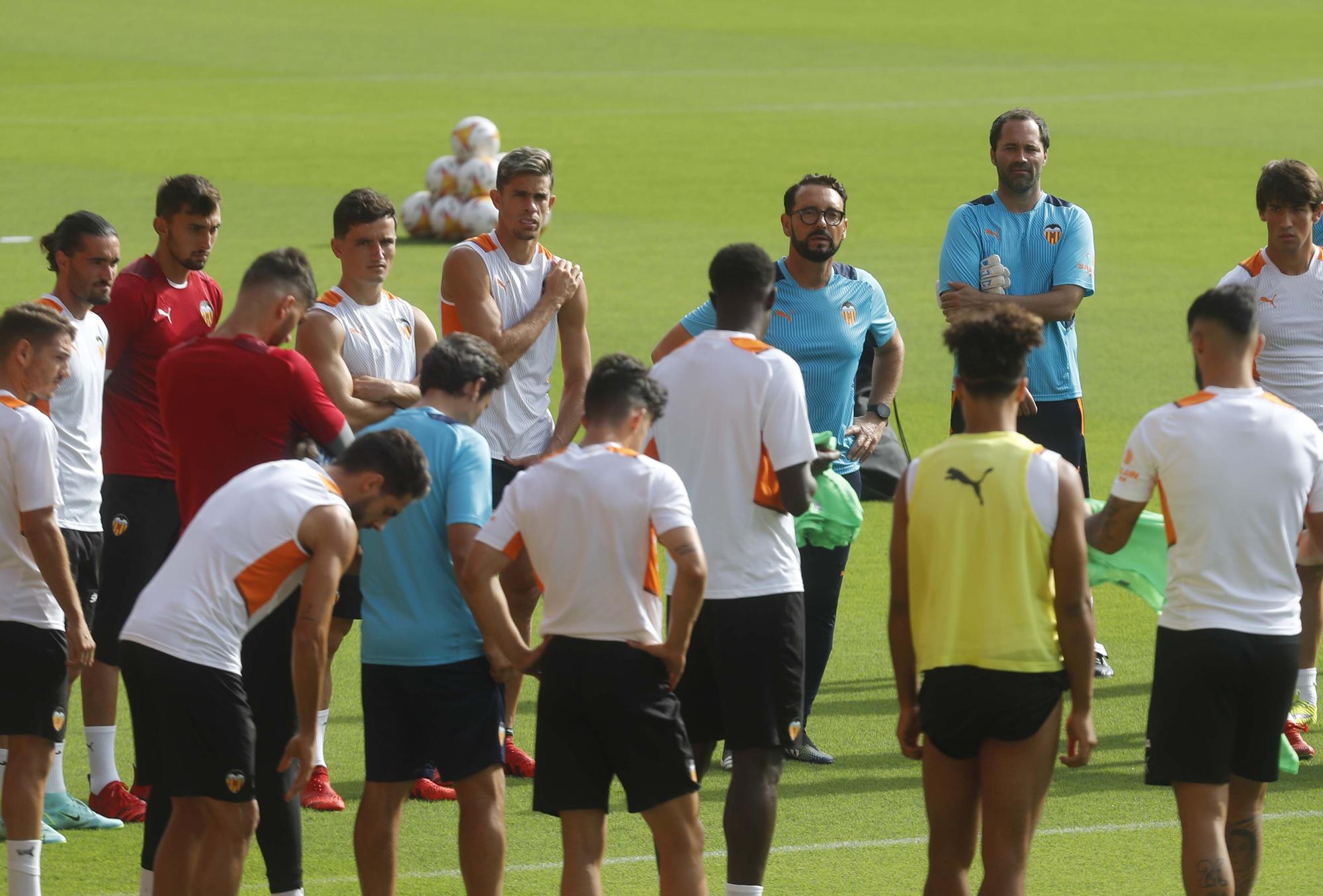 El Valencia CF ya trabaja en Mestalla el primer partido de LaLiga