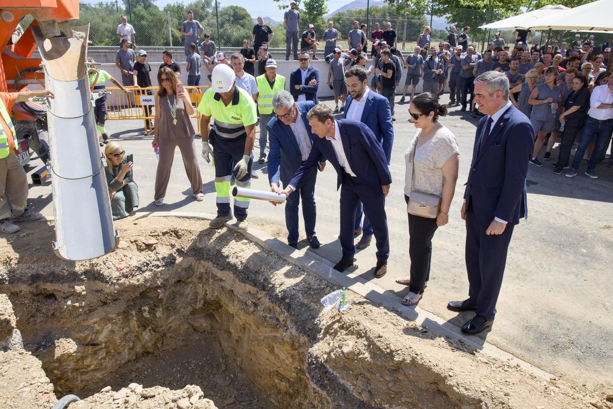 Inauguració oficial de les obres de les instal·lacions de Zodiac Milpro a Roses.