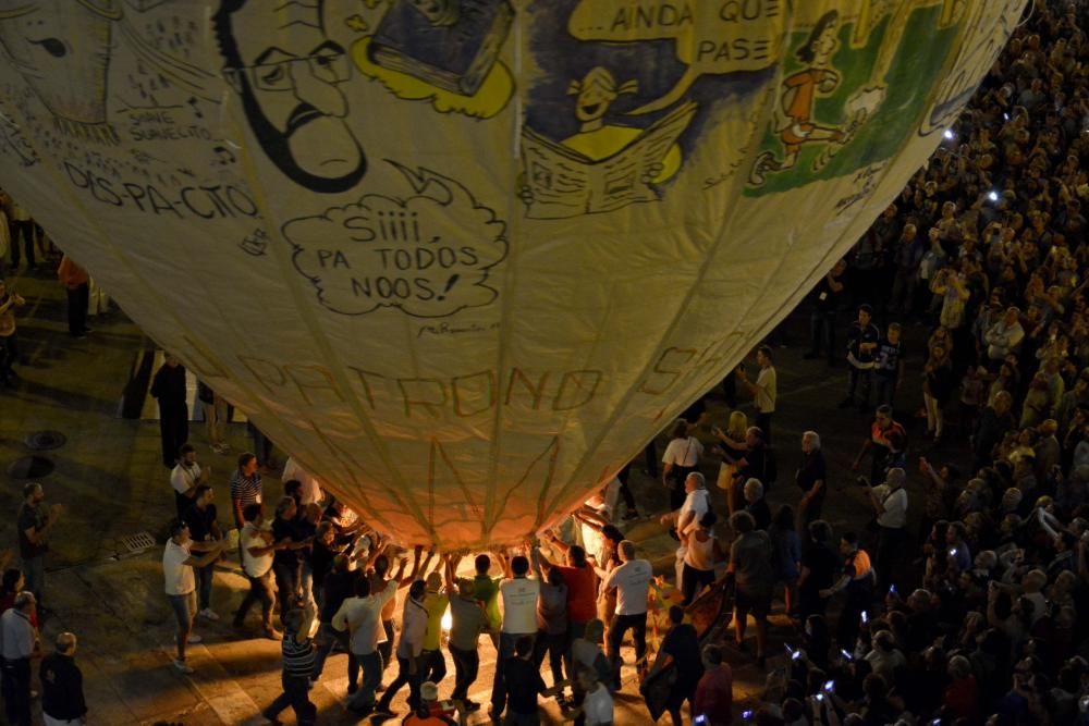 Lanzamiento del Globo de Betanzos 2017