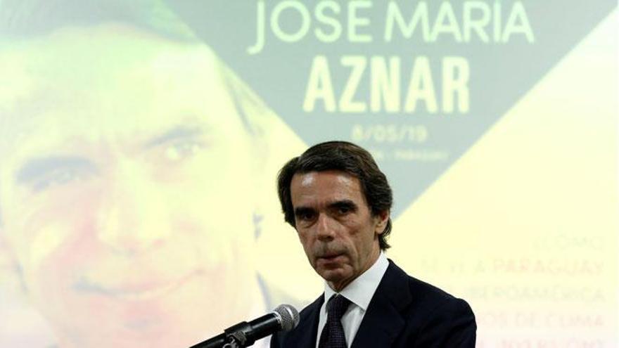 Aznar: Es necesaria una &#039;intervención&#039; en Venezuela para derrocar a Maduro