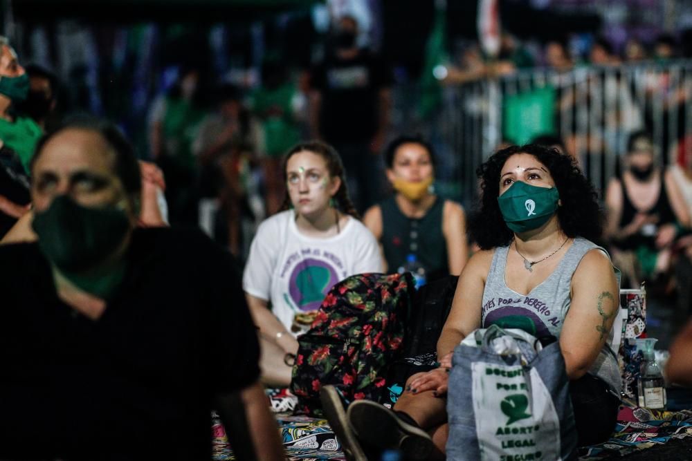 Los verdes toman las calles de Argentina por la ley que legaliza el aborto