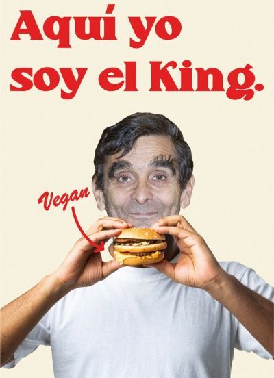 Respuesta de Adolfo Domínguez a Burger King. 2021.
