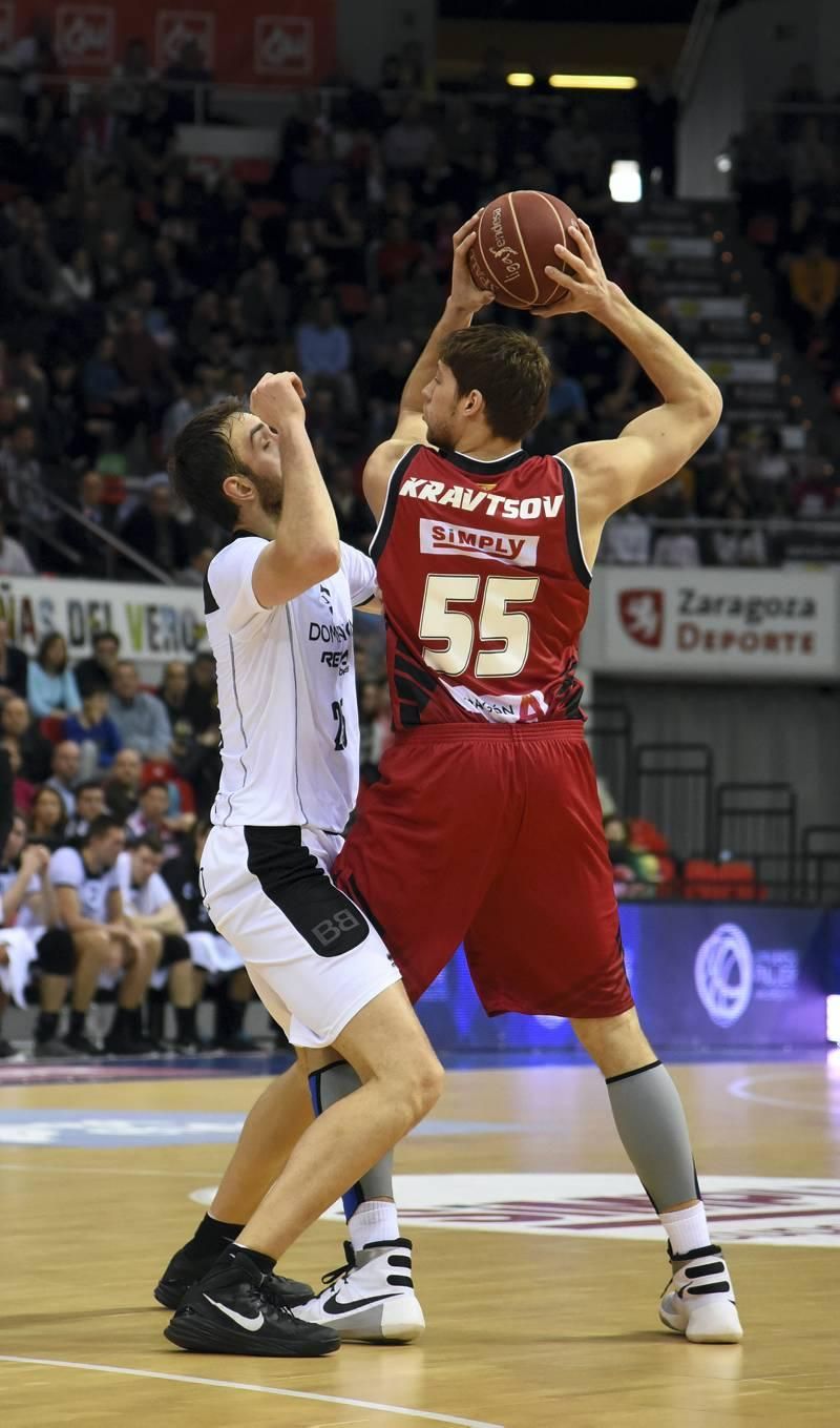 Las mejores imágenes del CAI Zaragoza - Bilbao Basket