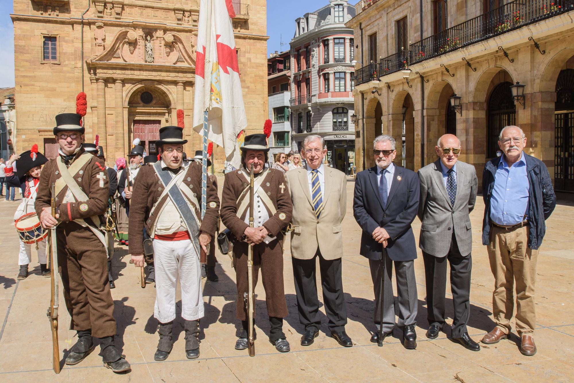 En imágenes: así fue la recreación en Oviedo de la revolución asturiana contra los franceses