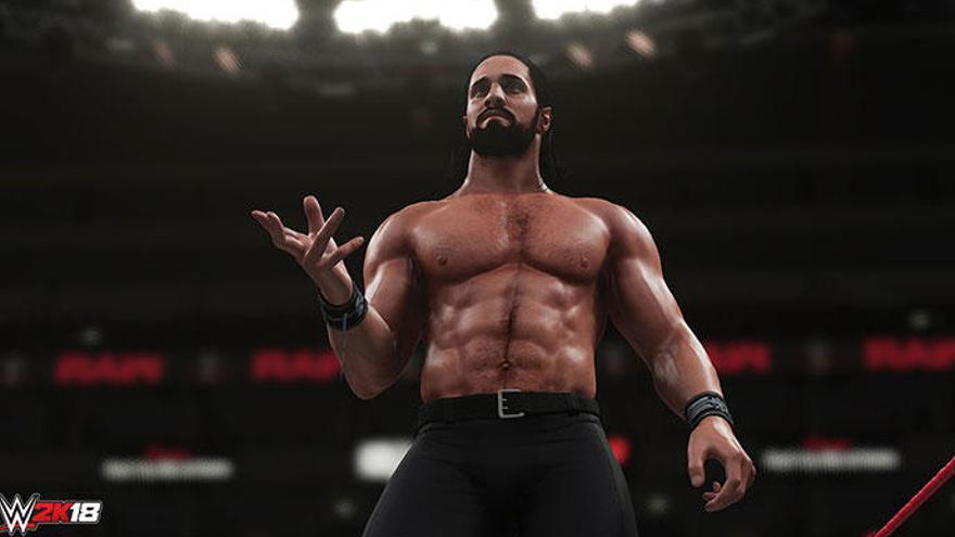 Seth Rollins, una de las estrellas de &#039;WWE 2K18&#039;.