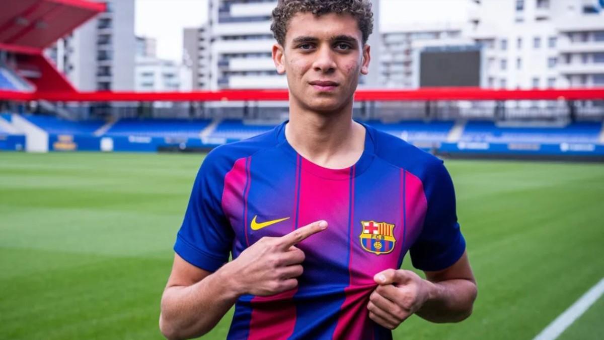 Hamza quiere triunfar en el Barça