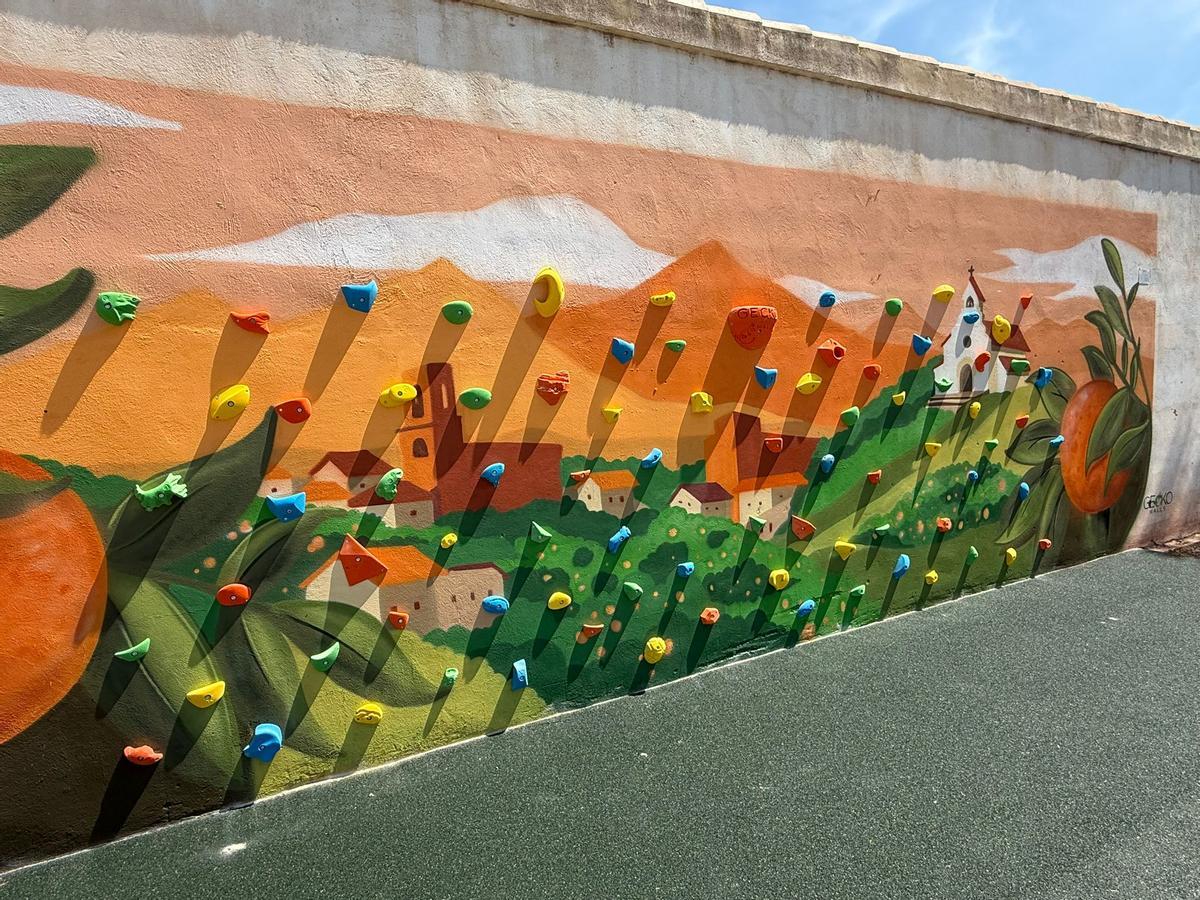 Rocódromo de Benifairó de les Valls.