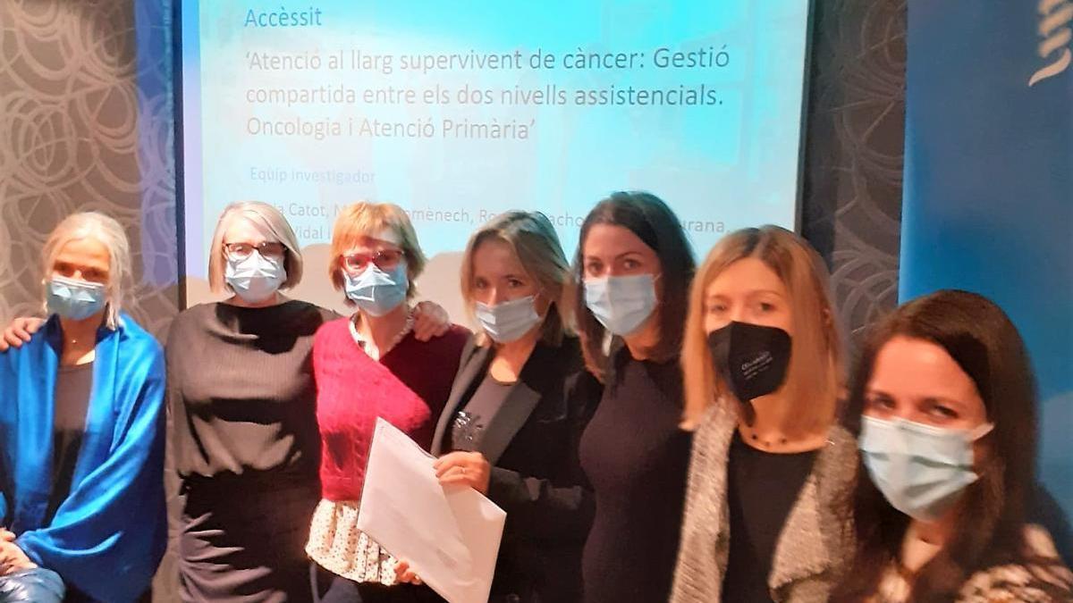 La doctora Domènech i el seu equip