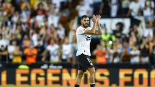 Luis Rioja celebra la victoria ante el Getafe
