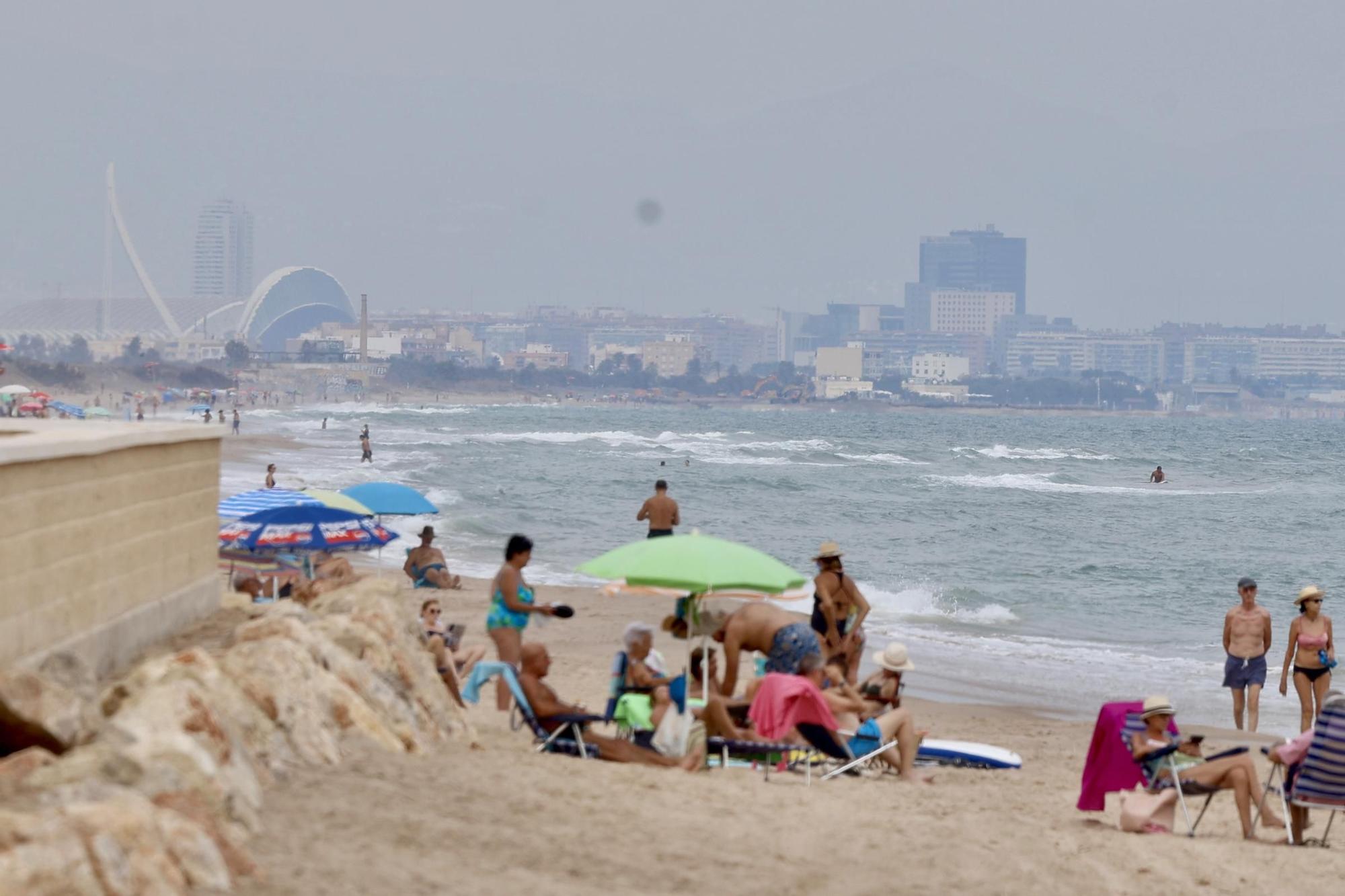 Así van las obras en las playas del sur de València para recuperar la arena