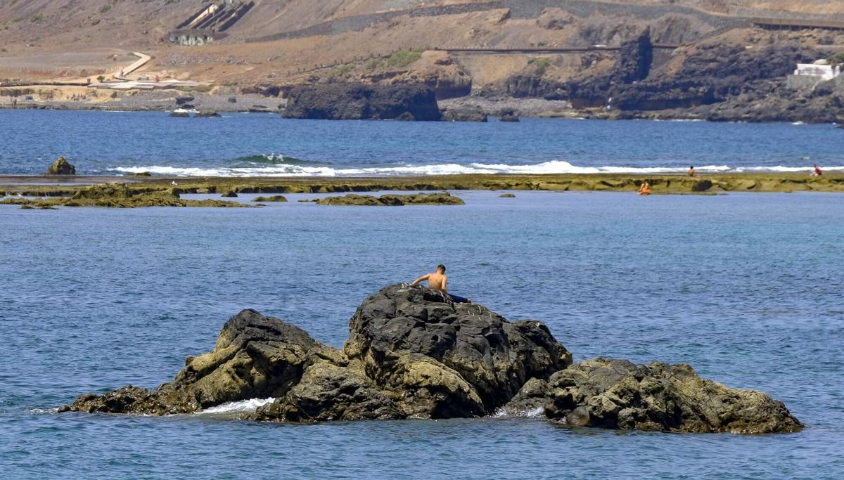 Las capas fósiles de Las Canteras, al descubierto