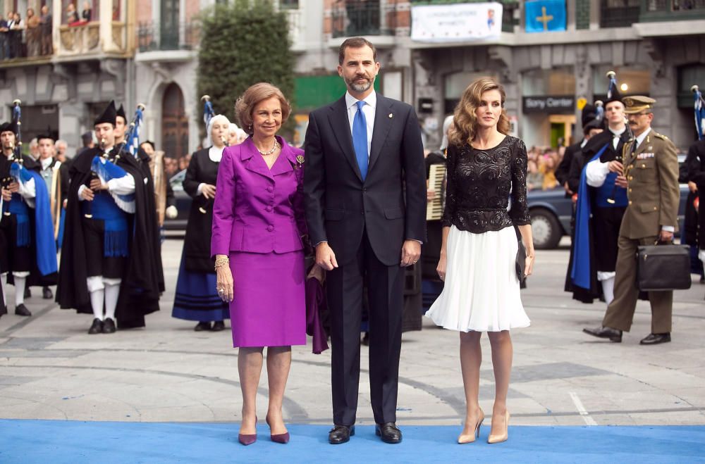 Premios Princesa de Asturias: los "looks" reales