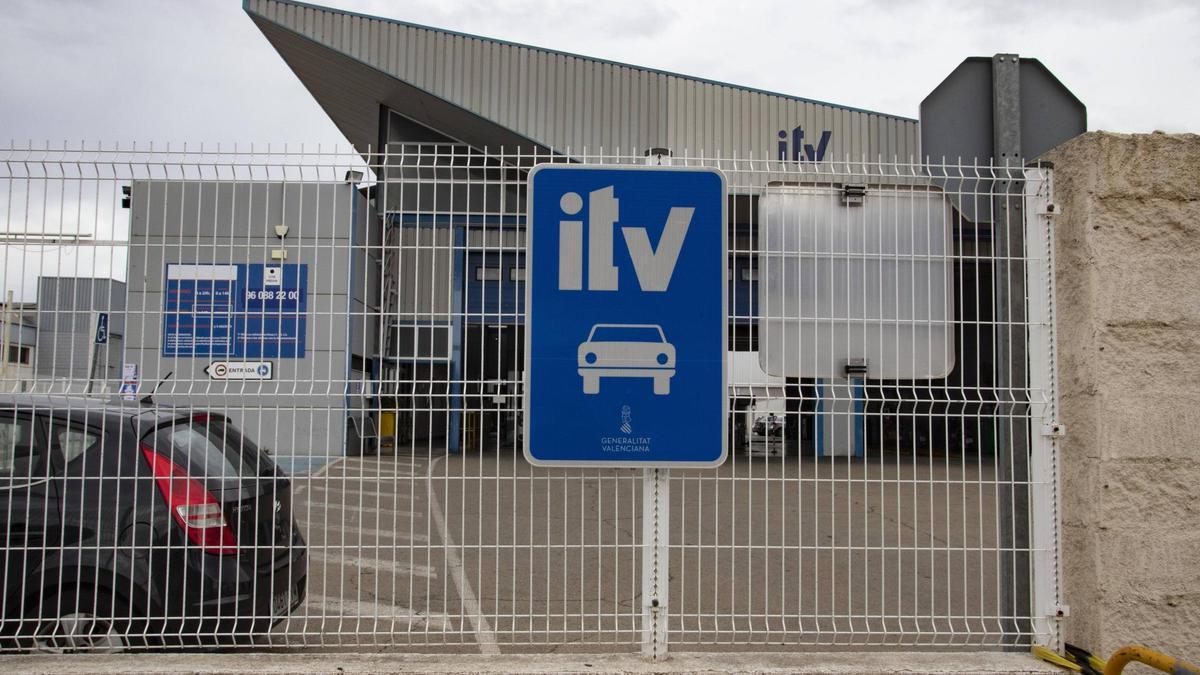 La estación de la ITV de Xàtiva, este martes.