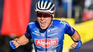 Van der Poel marca la victoria de Philipsen en el Tour