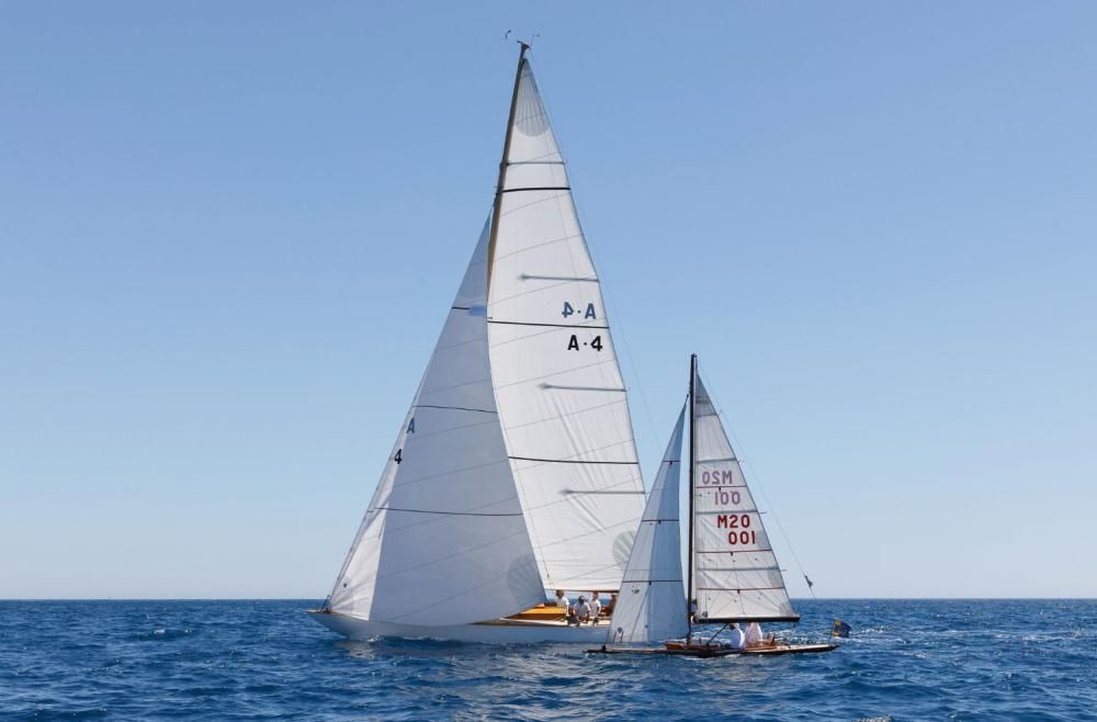 Segona jornada de la regata «I Vela Clàssica Costa Brava» a l''Estartit
