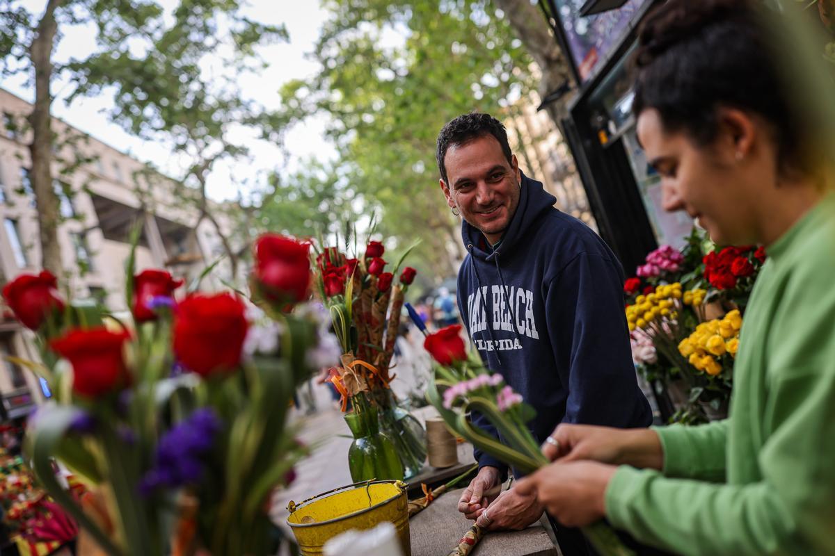 Sant Jordi de récord en Barcelona