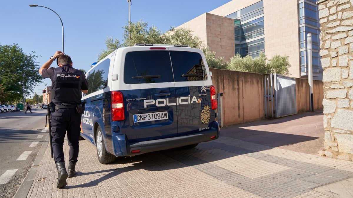 Juzgados de Cáceres el pasado 4 de agosto.