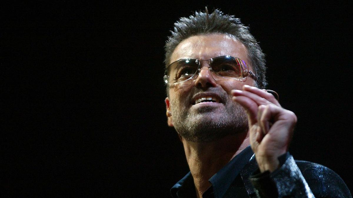 George Michael, durante el concierto que dio en el Palau Sant Jordi de Barcelona, en el 2006.