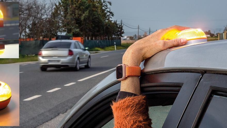 Aldi también vende la luz de emergencia V16 para el coche y es más barata  que la de Lidl