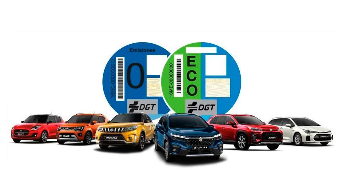 Gama de vehículos Suzuki permitidos en las Zonas de Bajas Emisiones desde 17.865€