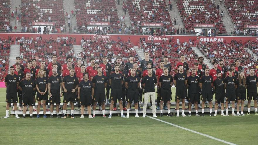 Luis García reclama el apoyo de Son Moix para lograr el ascenso a Primera División