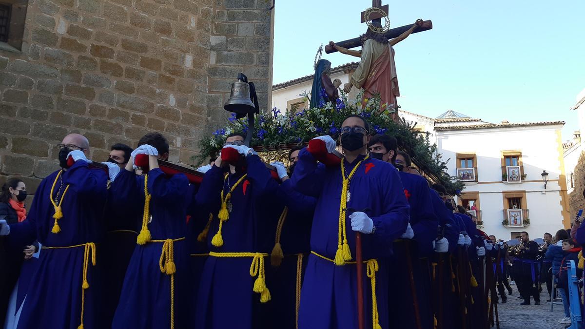 Regreso del Calvario a Santiago tras la Madrugada.