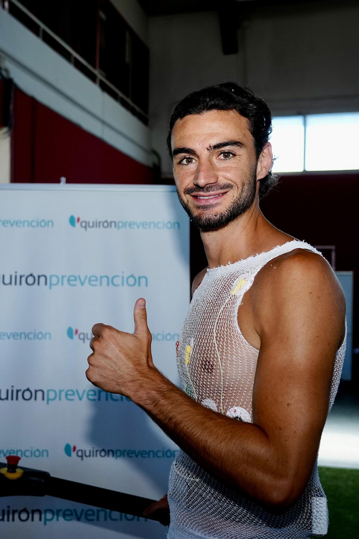 Reconocimiento médico de los jugadores del Sevilla FC.
