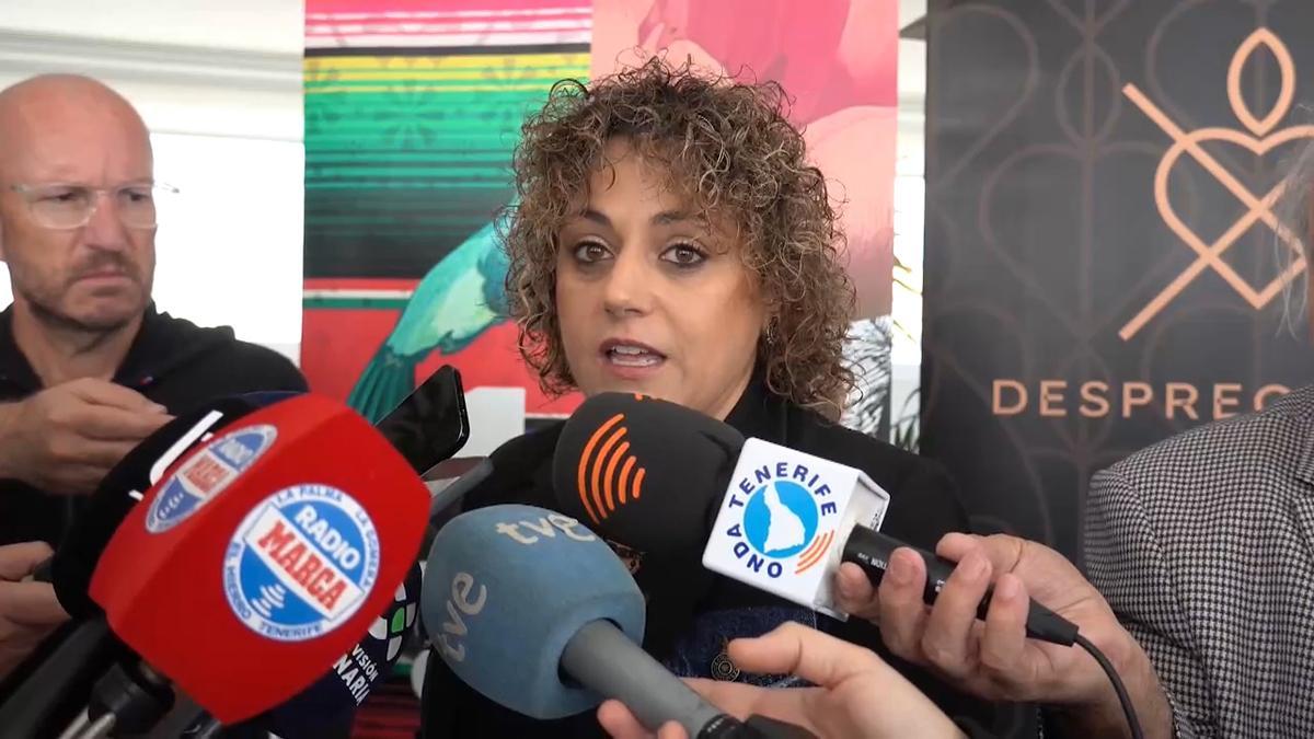 La presidenta de la Liga F pide no sacar de contexto el gesto de Mapi León a Caracas